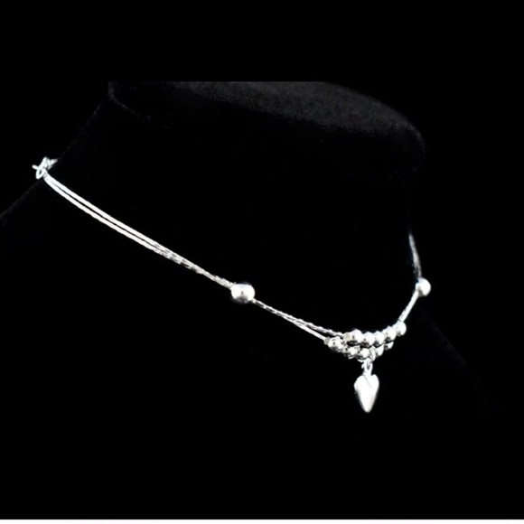 Foot Anklet 925 Sterling Silver Anklets Bracelet Chain For Women - Picture 10 of 10